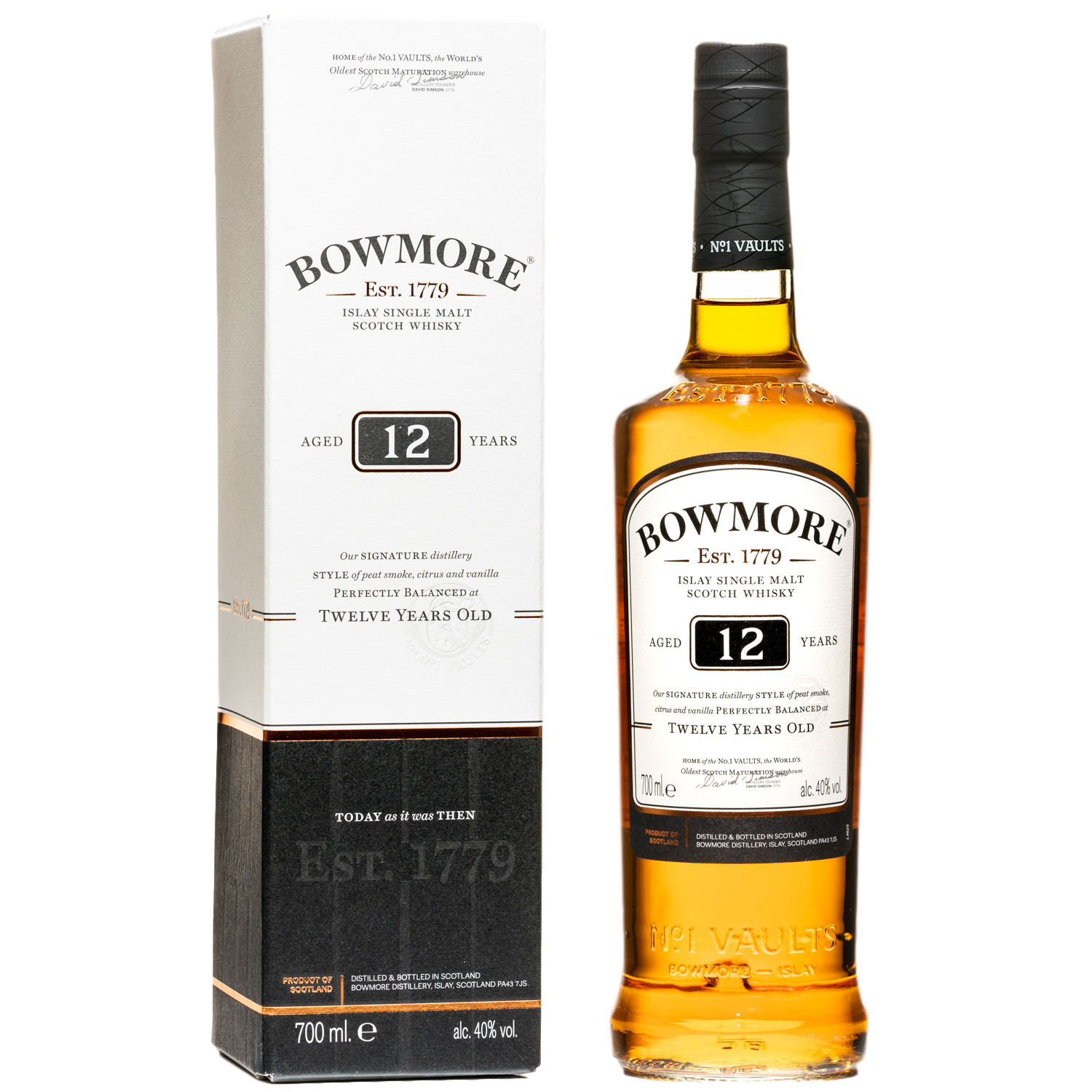 Islay - Whisky 12 Whisky - Barrel Brothers Jahre Bowmore