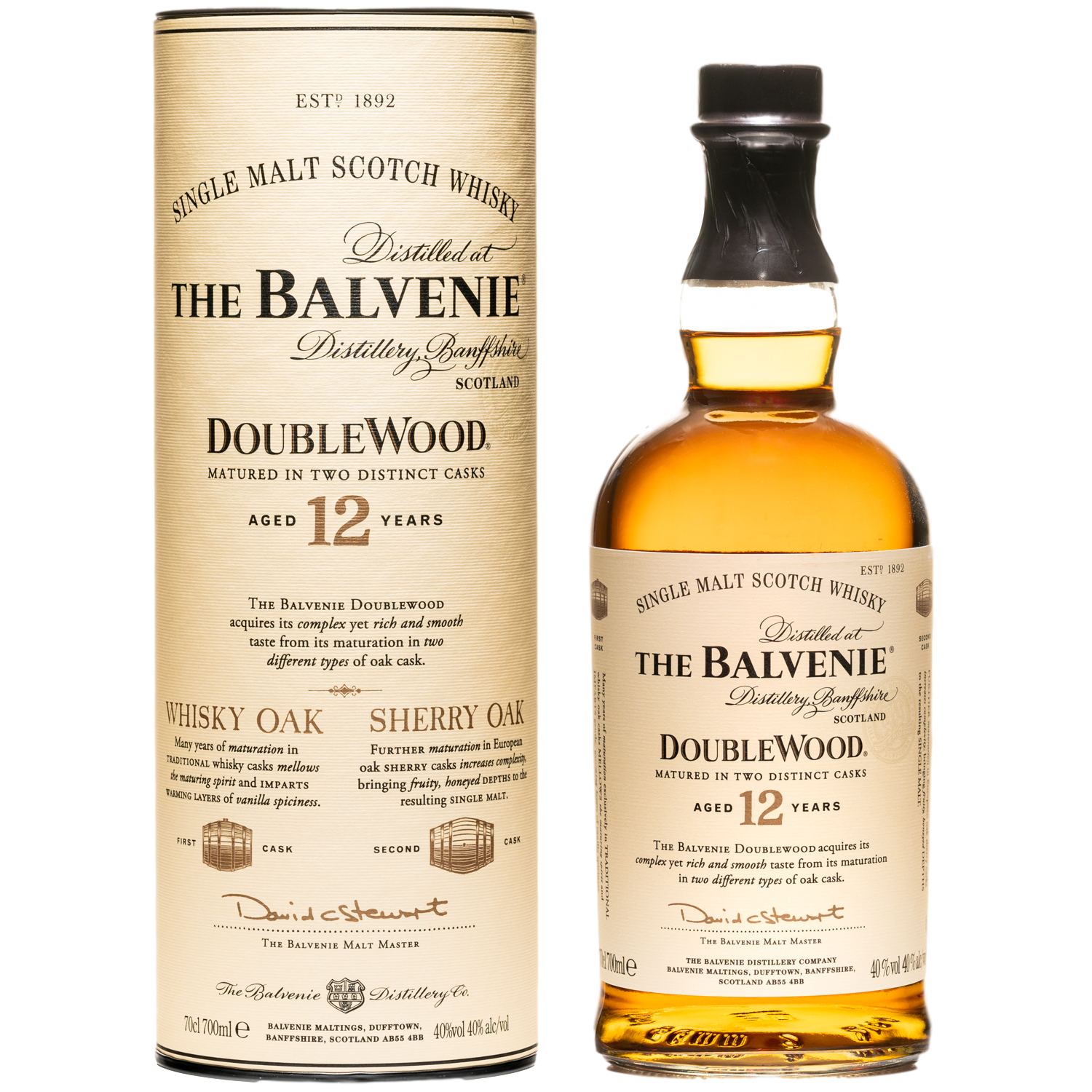 Balvenie 12 Jahre Double Brothers Barrel Whisky - Wood