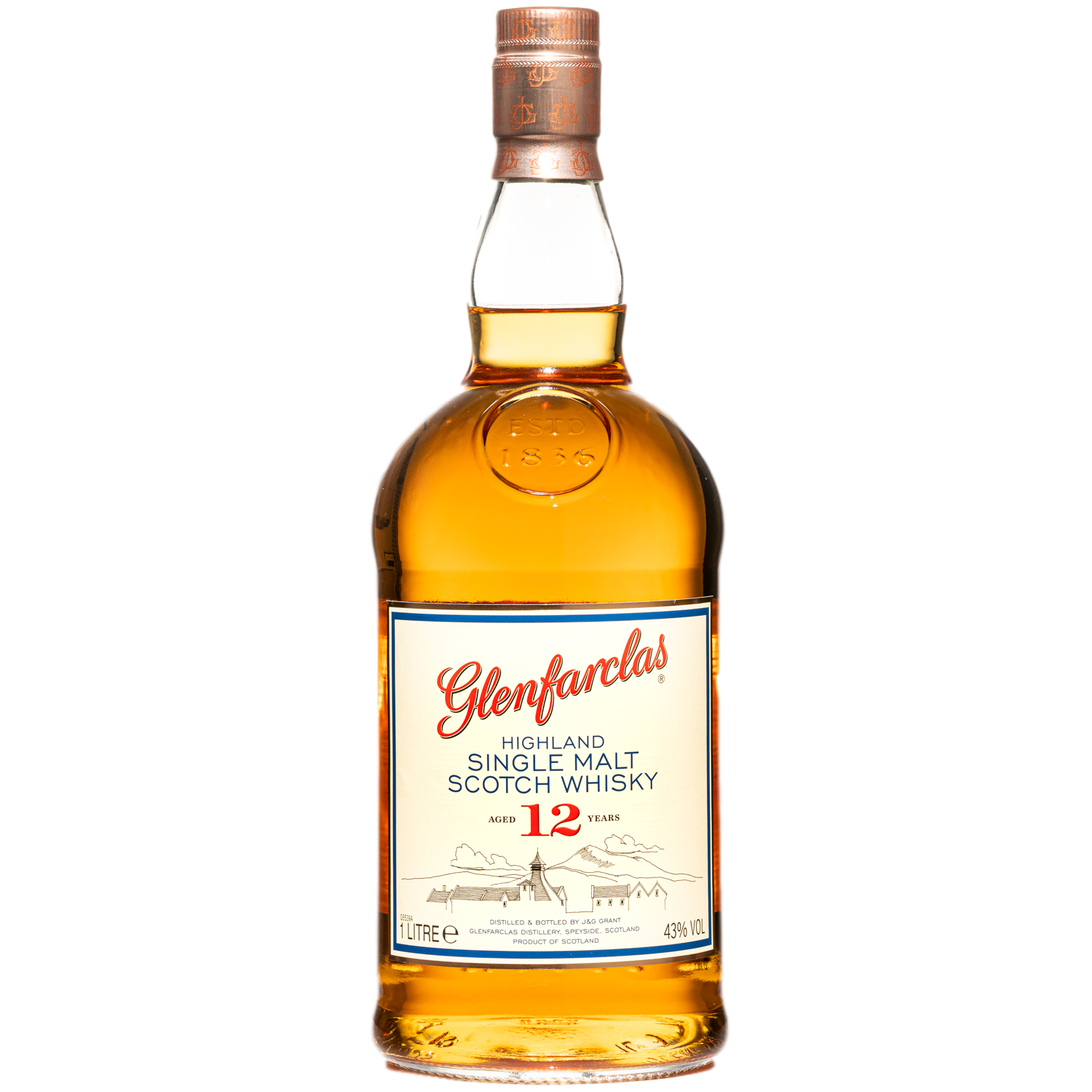 GlenFarclas 12 Jahre Whisky 1L - Schottland - Barrel Brothers