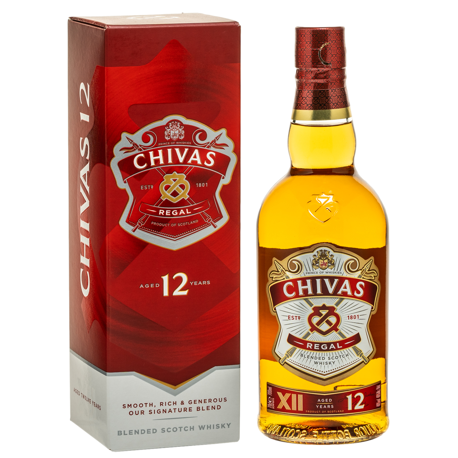 Barrel Scotch Whisky 12 Jahre - - Regal Blended Whisky Chivas Brothers