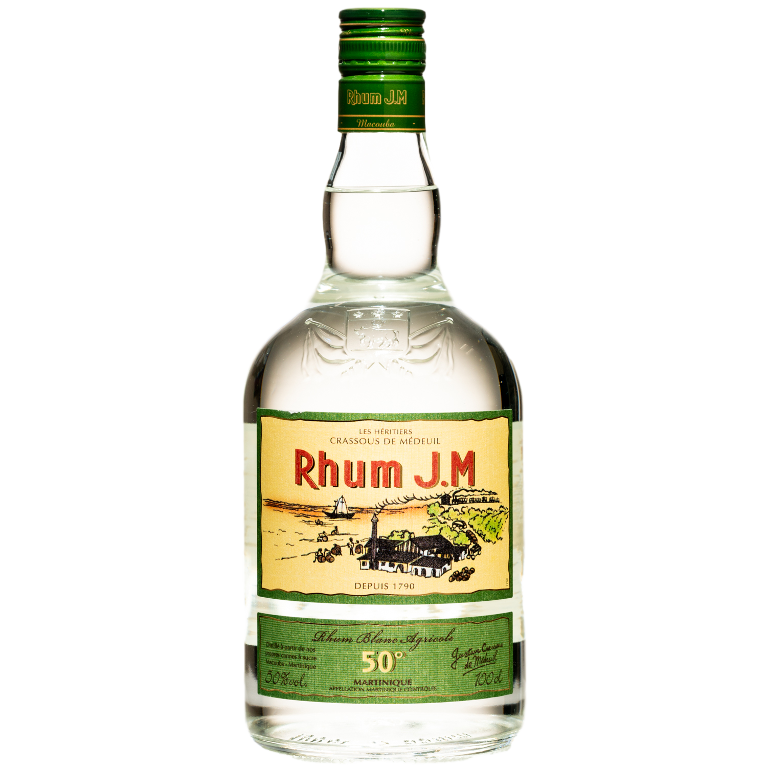 Rhum JM Agricole Sirop de Canne