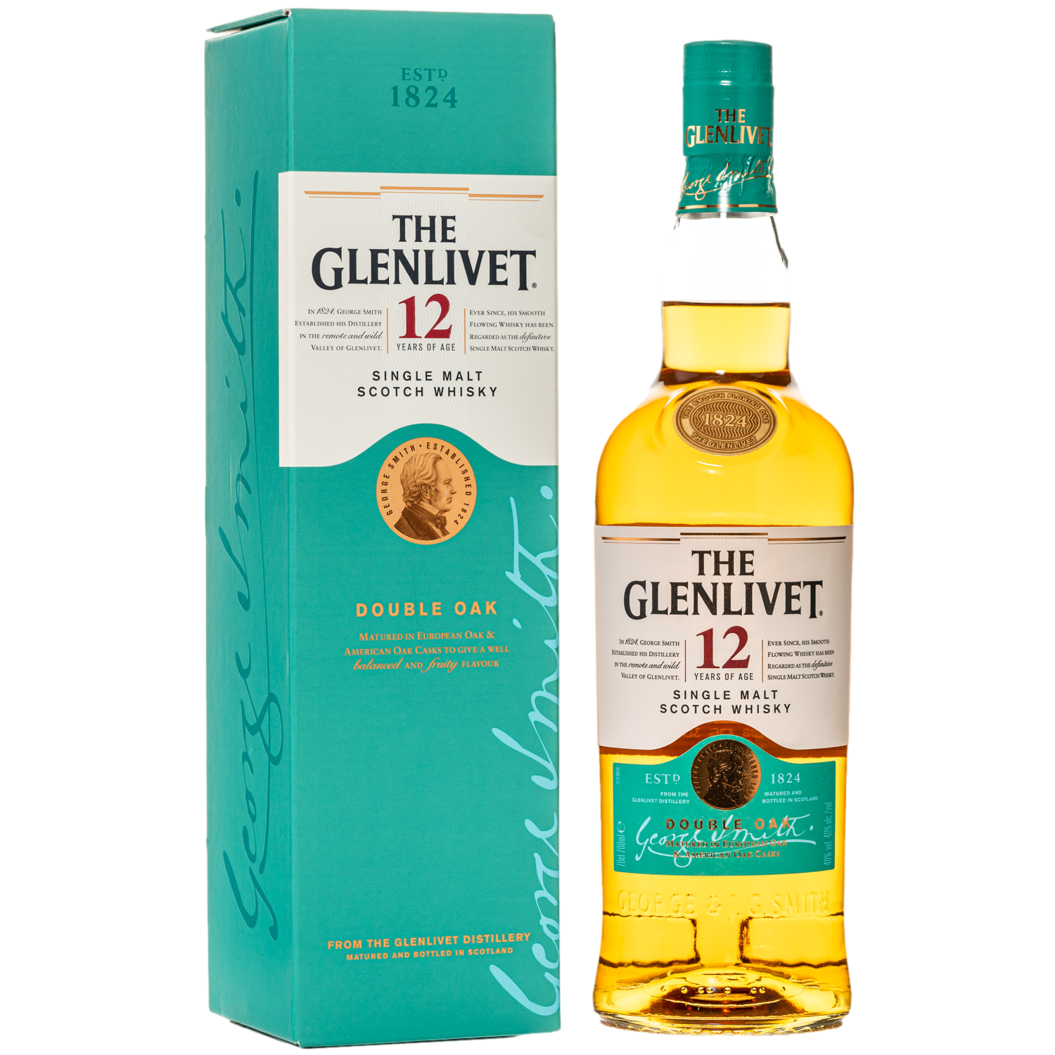 The Glenlivet 12 Jahre Double Oak Whisky - Speyside - Barrel Brothers