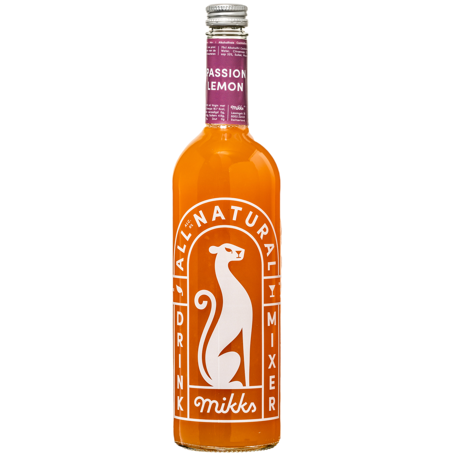 Mikks Passion Lemon - alkoholfrei - Barrel Brothers
