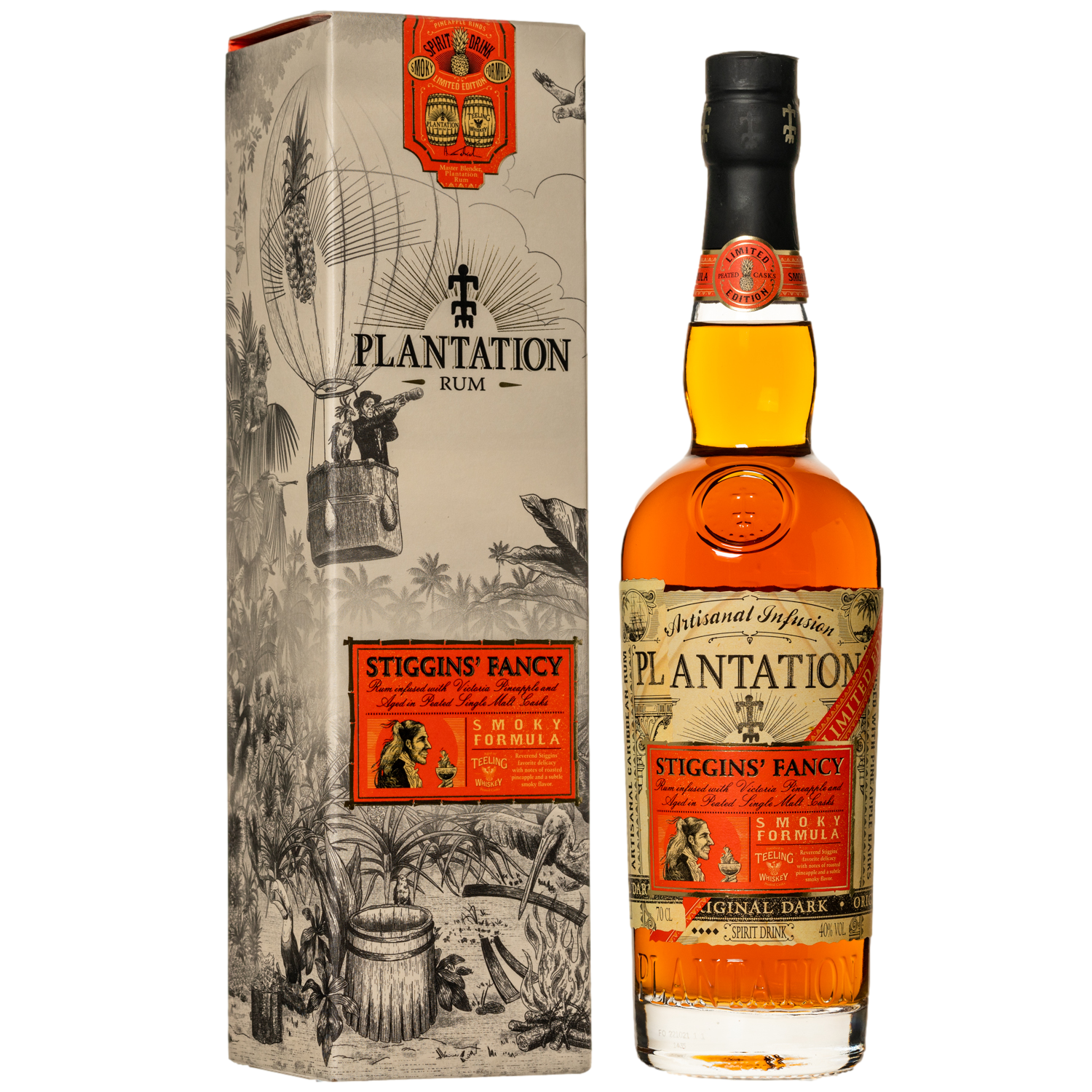 Plantation Peated Pineapple Rum - Frankreich - Brothers Barrel