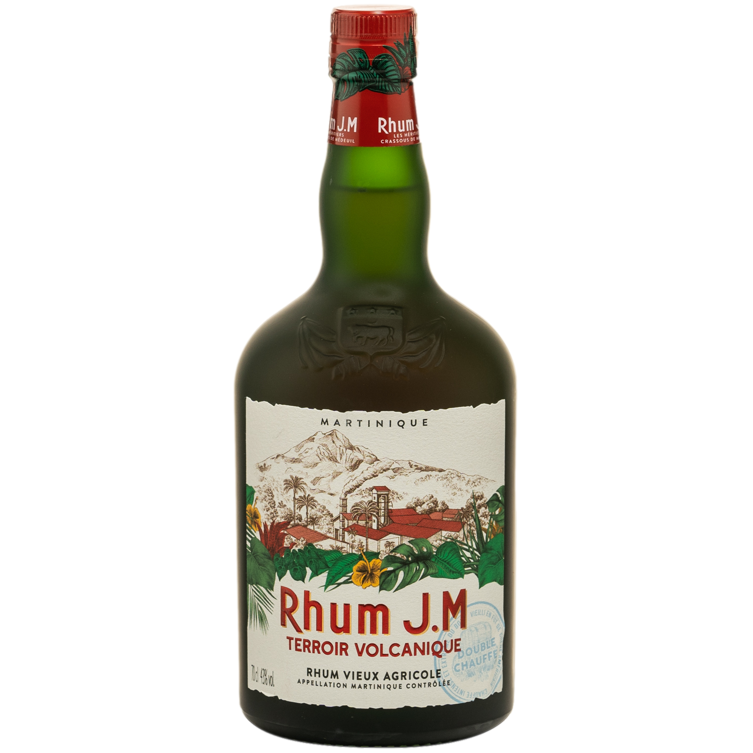 JM - Rhum vieux - Terroir volcanique - Cubi - 2L - 43°