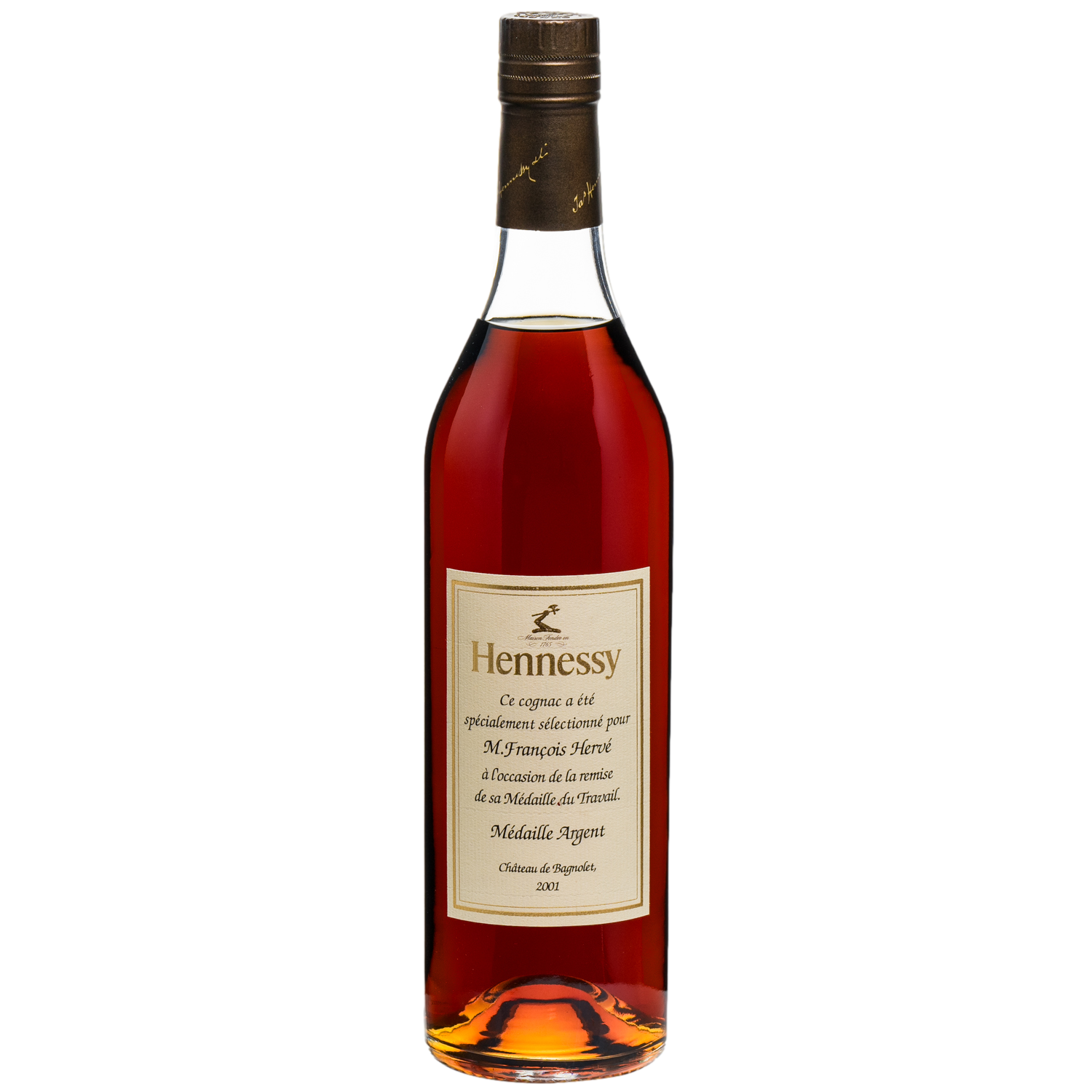 Hennessy Medaille Argent 2001 - drank.nl
