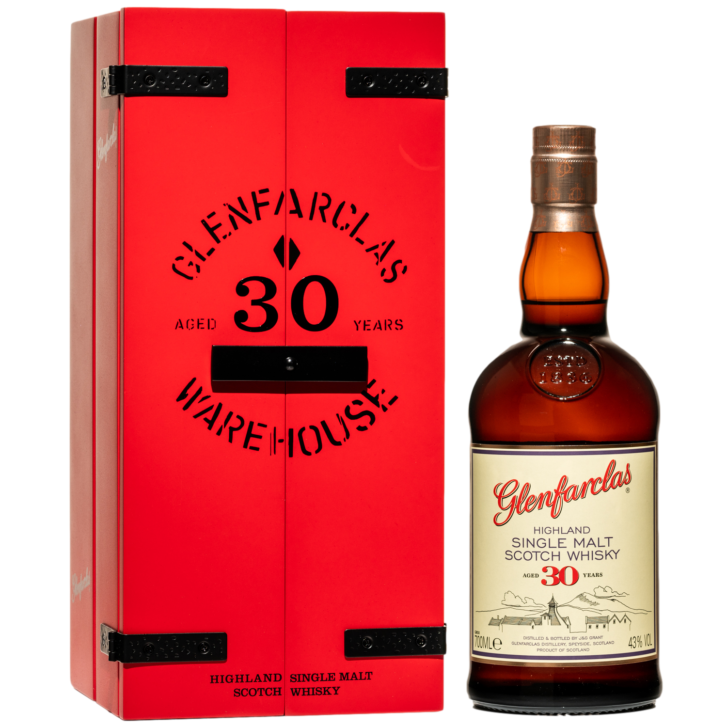 Whisky - Schottland Glenfarclas 30 Jahre Brothers _ Barrel